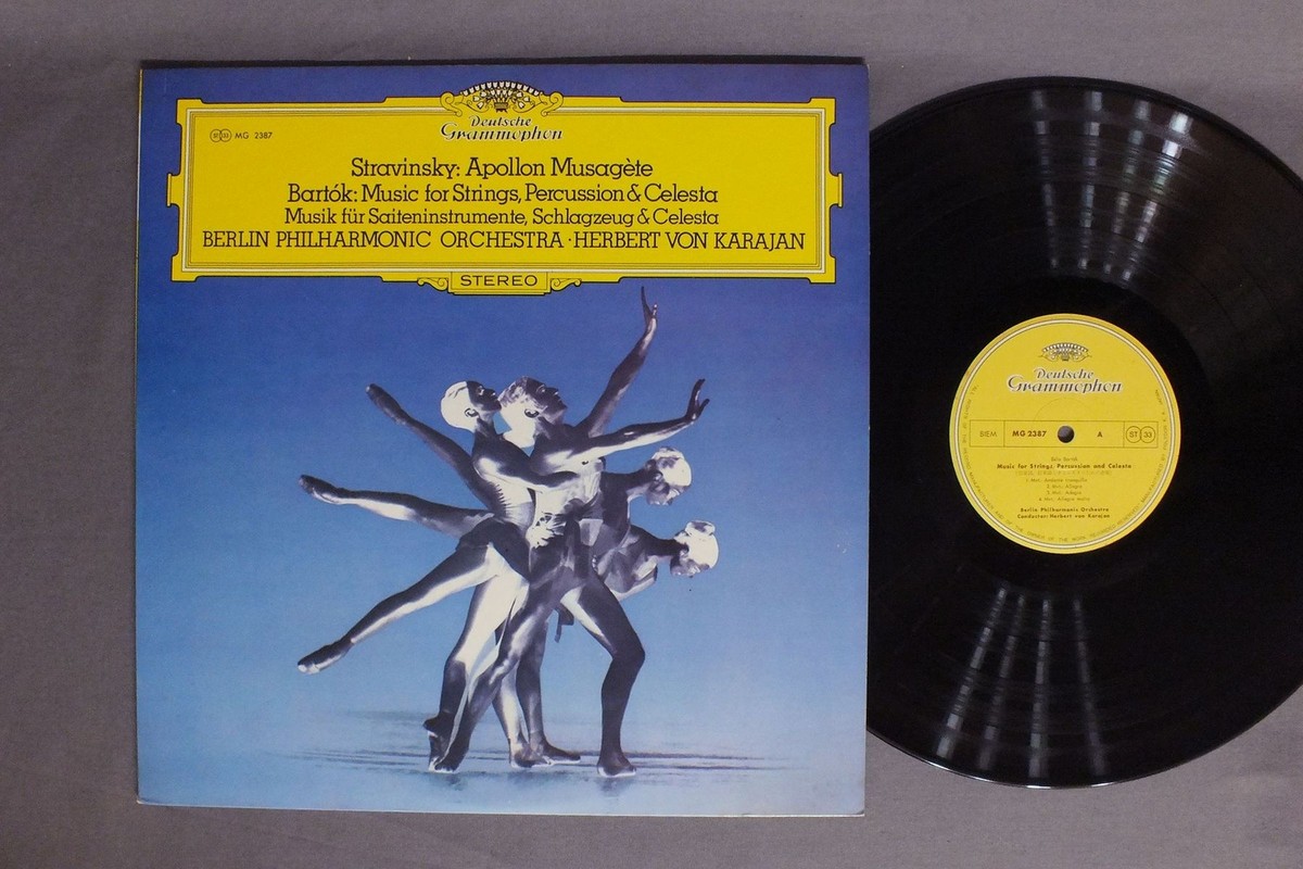KARAJAN - BPO/STRAVINSKY - APOLLON MUSAGETE JPN MG 2387 | eBay