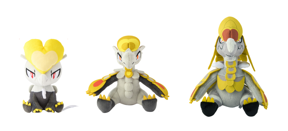 Pokemon Plush doll Pokémon fit Jangmo-o & Hakamo-o & Kommo-o Japan