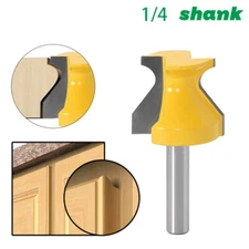 1/2" Shank Door Lip Finger Grip Radius Cleaning Bottom Router Wood Router Bit