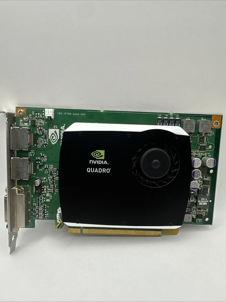 PNY NVIDIA Quadro FX 580 512 MB GDDR3 PCI Express 2.0 x16 Video Card - Image 2 of 4