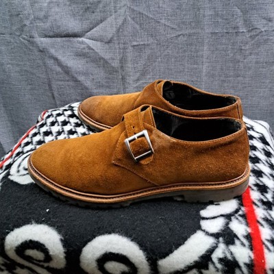 To Boot New York Brown Suede Moc Toe Penny Loafers Men Size  display picture 3