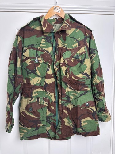 Original British Army 68 Pat DPM Camouflage Smock Combat Jacket Size 1