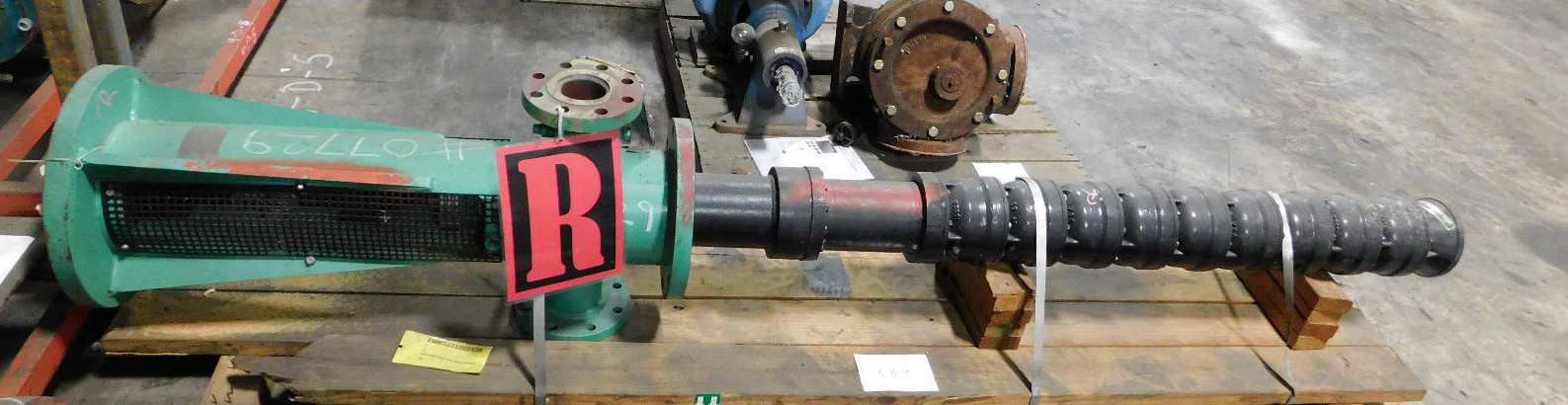 NEW Johnston Multi-Stage Vertical Pump 3" X 4", 9 Stage, 5 1/2" Diameter Unused