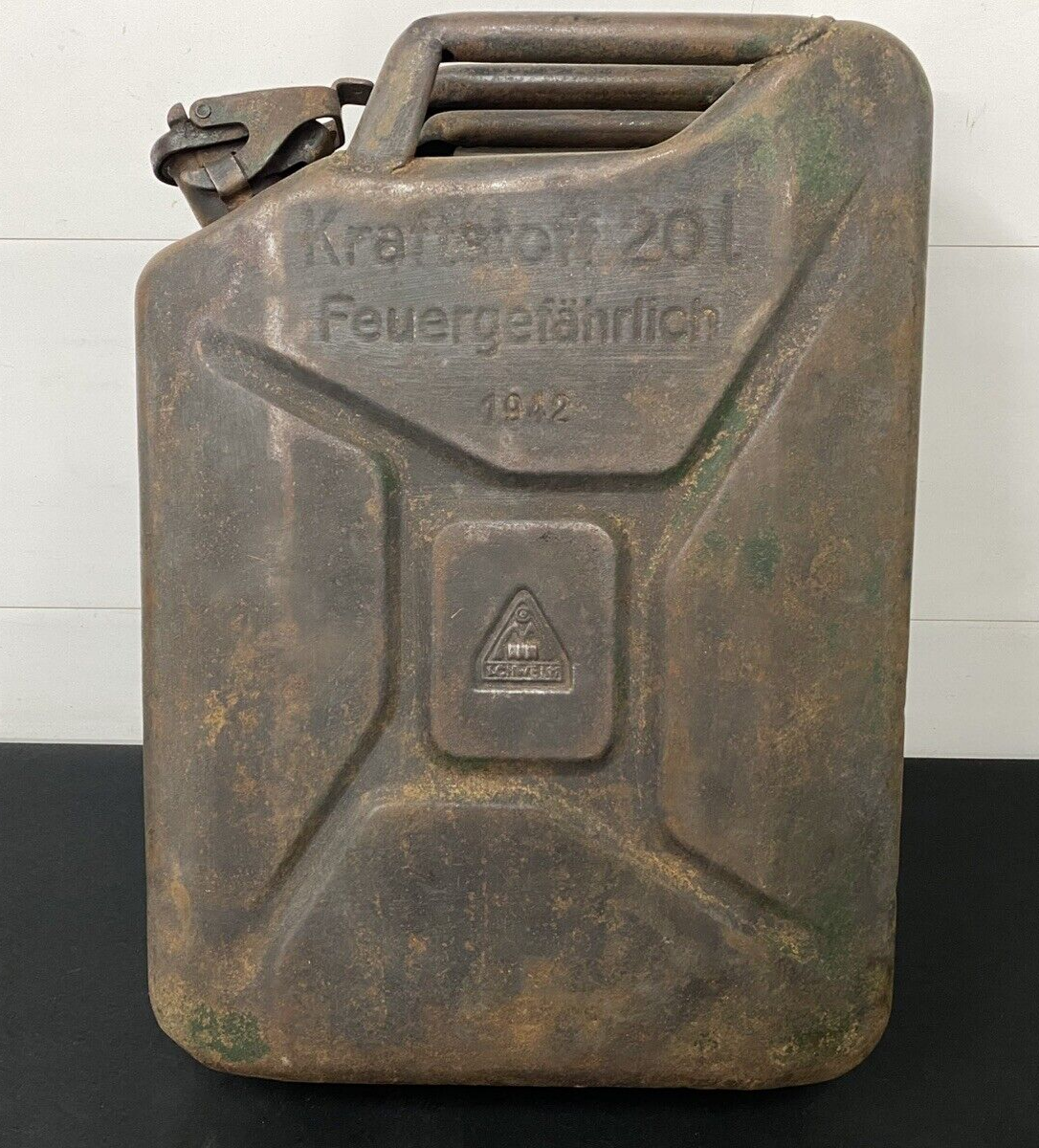 Original German Tank Canister 1942 WW2 - Jerry Can 20 Ltr