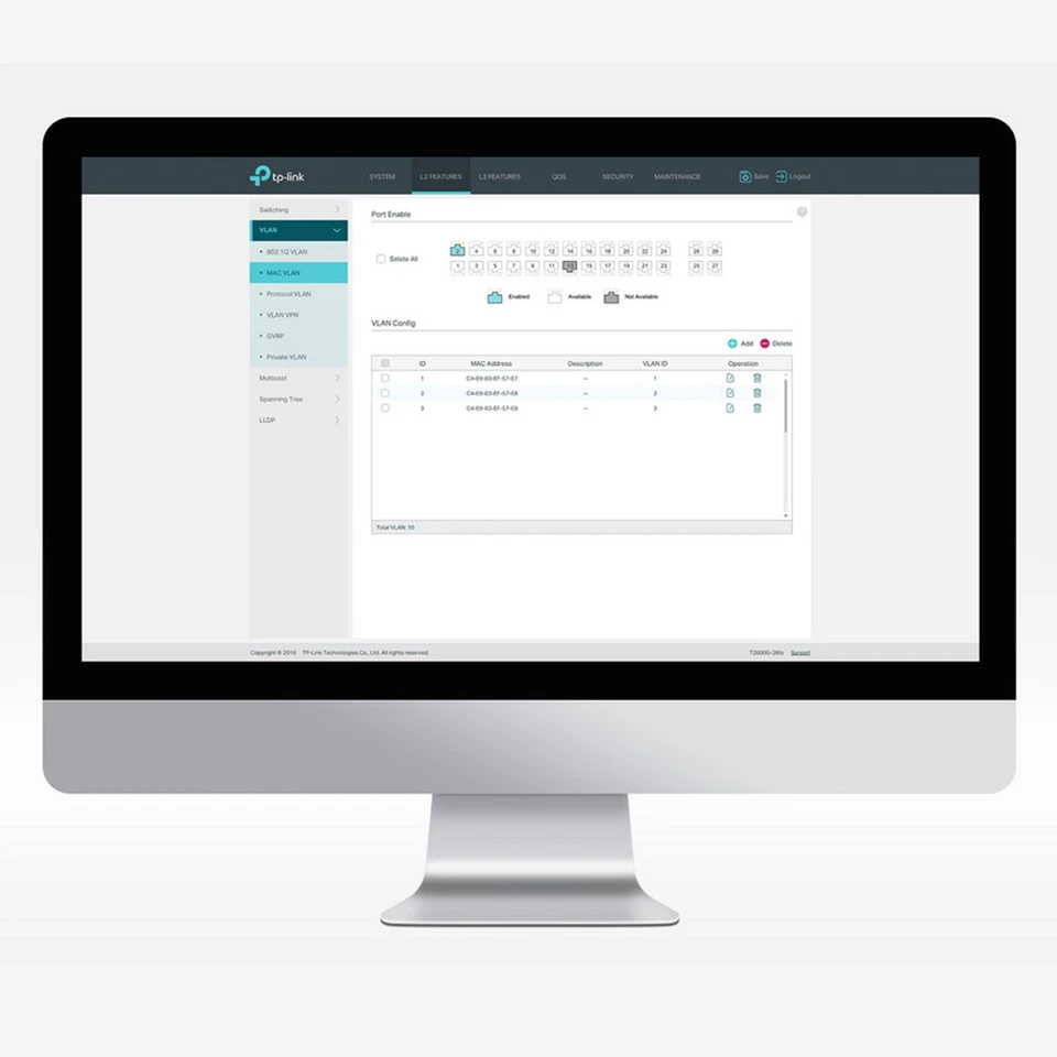 TP-Link 5, 8, 16 Ports Gigabit Netzwerk Switch Verteiler LAN RJ-45 Hub leise - Bild 2 von 4