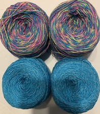 Hilo Crystal Lace Colors 110 348 Acrylic/Rayon. 900 yards 1 set of 4 Balls.
