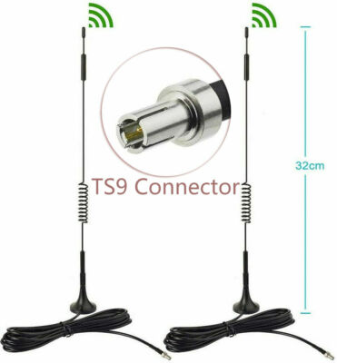 7dB 4G LTE Antenne Signalverstärker TS9 LTE für Verizon Jetpack MiFi 8800L 2 St