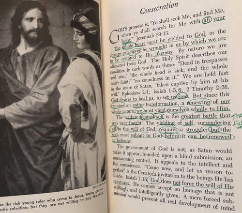 Ellen G. White Duo: Early Writings ~ Steps to Christ 1945 RH and PP Hardcover - Picture 24 of 24