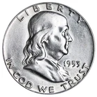 1953 Franklin SILVER Half Dollar XF/AU Nice Coin! Complete Your Album!