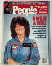 People Magazine 1983 Sally Ride Star Wars Sheedy Zmed Ozzie Menudo JFK CNN Tech