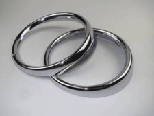 Vw Bus Headlight Rings Vw Type 3 Head Light Trim Vw Bug Headlight Rims Pair