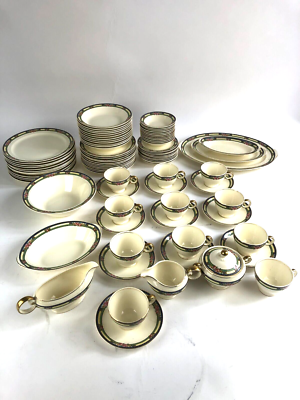 TAYLOR SMITH &TAYLOR COLORCRAFT USA製 TAYLOR SMITH TAYLOR Vintage Very Rare China Set for 12 complete