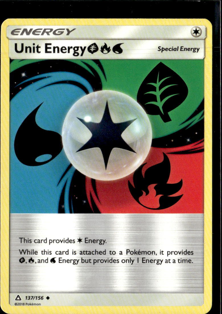 Pokemon Unit Energy GFW 137/156 Ultra Prism Non Holo Uncommon
