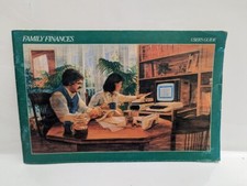 Family Finances Guide Manual only- Atari 400/800/XL/XE/XEGS Rare