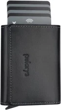 PULARYS Mini Wallet BOSTON - Multifunckion Credit Card Case - Italian Leather
