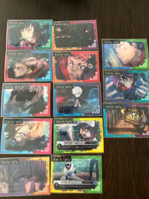 Jujutu kaisen  Playback 3D Cards 13Sheets Japan 2022