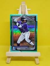 2024 Bowman Chrome 1st Aqua Jeremy Ciriaco #'d 033/125 - COLORADO ROCKIES 