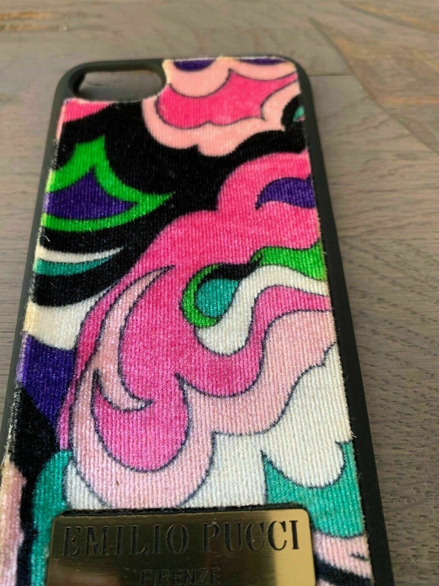 iPhoneケース EMILIO PUCCI - PUCCI iPhone7case Emilio Pucci Apple iPhone 7 8 Plus Mobile Phone Bag Cover