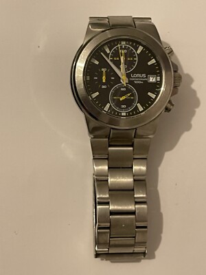 Lorus V657-X052 Chronograph Quartz Herren Armbanduhr 100m