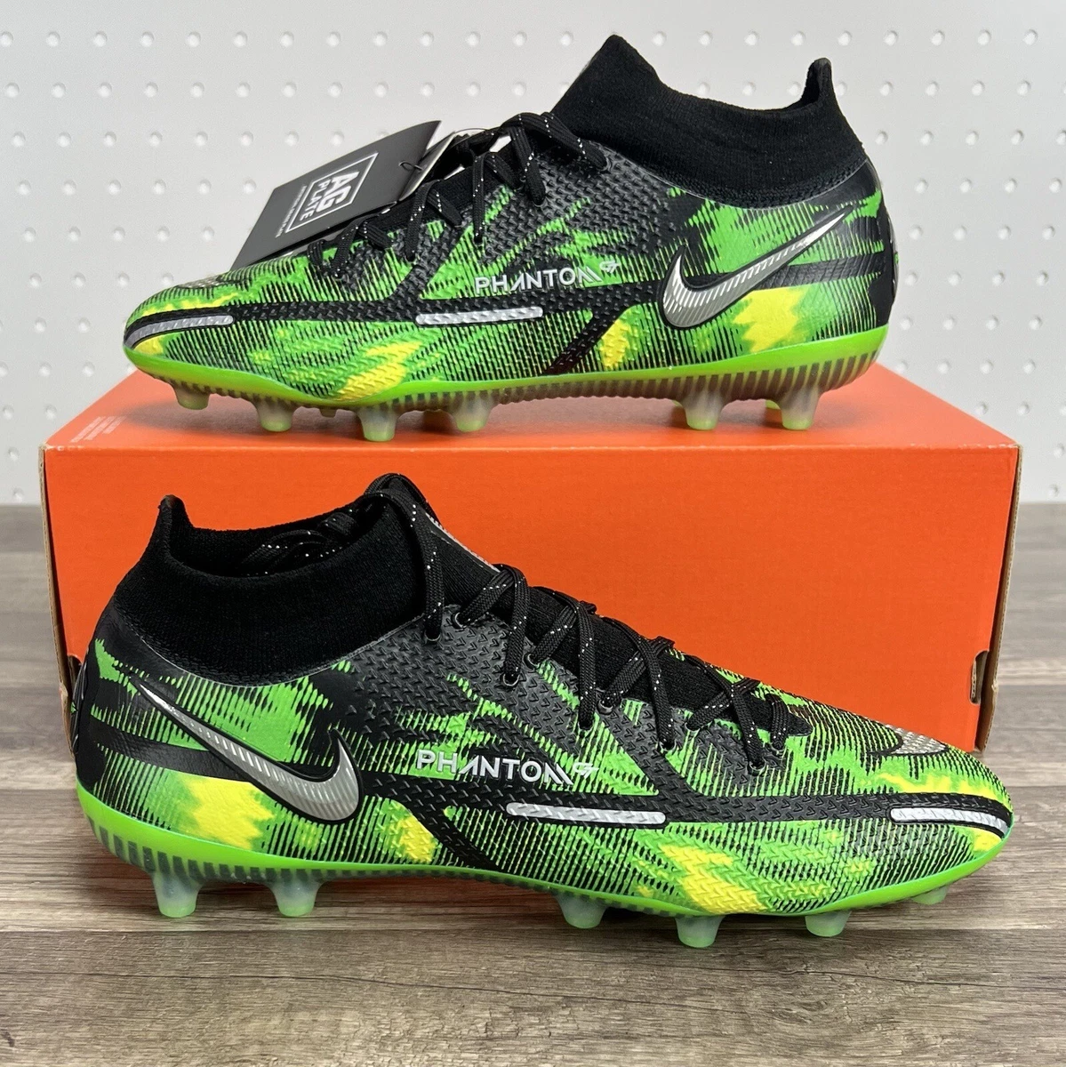 Nike Phantom GT2 Elite DF SW AG-Pro Green Soccer Cleats DO2498-004 Mens  Size 8.5