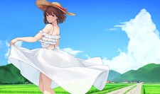 Landscape anime girls rebutsu saenai heroine no Custom Gaming Mat Desk