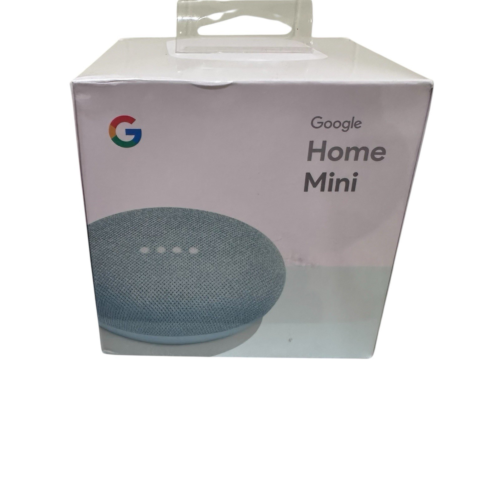 Google Home Mini GA00275-US Smart Speaker with Google Assistant - Aqua Sealed