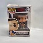 Funko Pop Stranger Things Eleven with Eggos No 421 Vinyl Figure NEW Dmgd Box