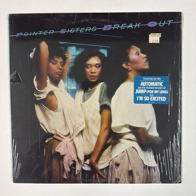 Pointer Sisters ''Break Out'' w Shrink - Vintage Vinyl Record 1983 - FREE SHIPPING