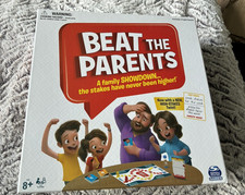 Spin Master Games Beat the Parents Trivia Family Board Game Timer 2+ 8+ 2021
