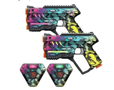 Laser Tag Set Of 2, Laser Tag Game For Kids Indoor And Outdoor Play, Age 8+