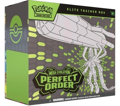 Pokemon TCG Mega Evolution Perfect Order ETB Elite Trainer Box (Factory Sealed)