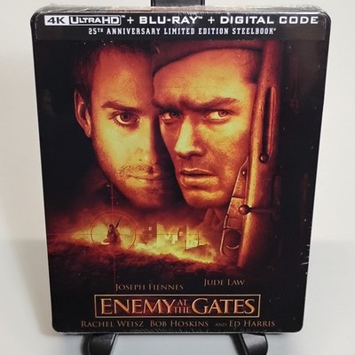 Enemy At The Gates 4K + Blu-ray + Digital + Steelbook *MINT Limited Edition NEW