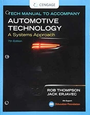 Tech Manual for - Paperback, by Erjavec Jack; Thompson - Acceptable p