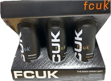 FCUK The Body Spray Gift Vintage Urban Sport Mens Gift Set