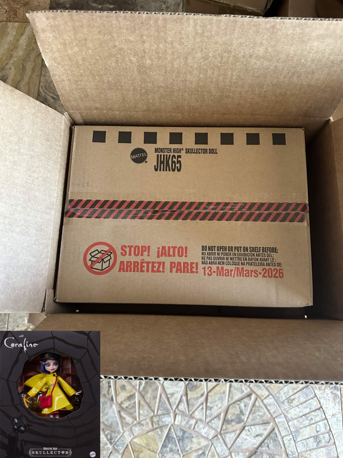 Monster High Skullector Coraline Doll - In Hand Ships Fast 🚚💨