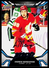 2022-23 Upper Deck MVP Blue Script Andrew Mangiapane #176 Calgary Flames