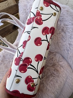 Coach Swing Zip Bag With Cherry Print $425 NWT Cz494 | eBay