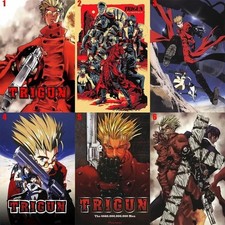 Poster Trigun Vash The Stampede Classic Anime Action Art