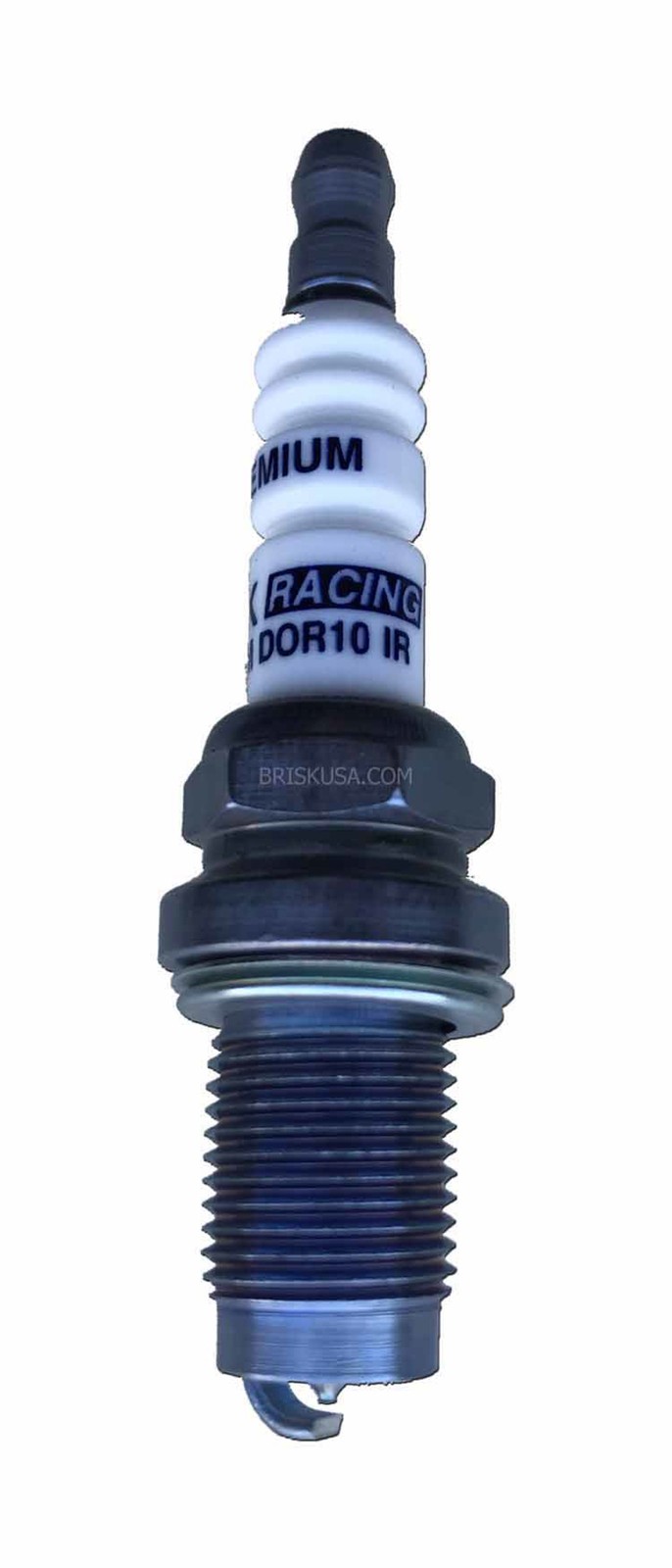 Brisk Spark Plug 14 mm Thread 19 mm Reach Heat Range 10 Each DOR10IR
