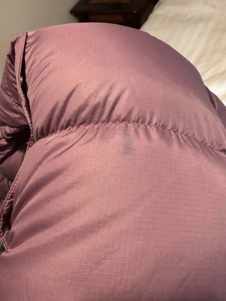 Chaqueta de plumón The North Face 1996 retro Nuptse 700 para mujer XXXL púrpura acolchada  Foto 4 de 4
