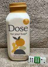 Dose for Your Liver 1 Bottle 16oz Herbal Liver Cleanse Detox Support EXP 1/15/28