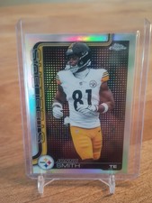 Jonnu Smith 2025 Topps Chrome NFL Light Board Logo Refractor SSP Case Hit Pitts