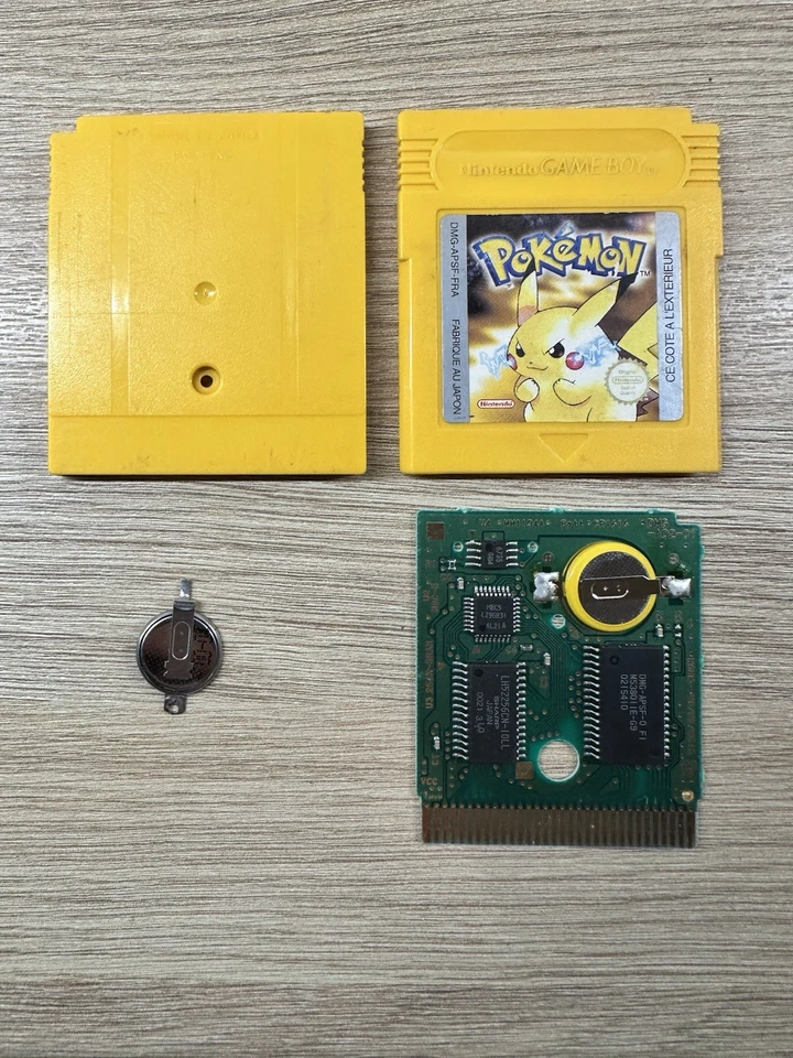 ✨️Jeu Pokemon Jaune sur Game boy OFFICIEL FRA Pile Neuve✨️ - Photo 3/3