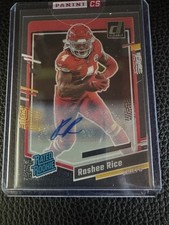 2023 Clearly Donruss - Rashee Rice Rated Rookie Auto
