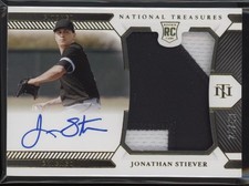 2021 Jonathan Stiever National Treasures 2 Color Patch Auto RC /49 #196 (J265)