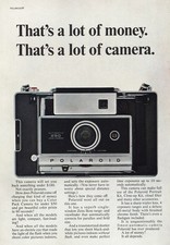1967 Polaroid: Lot of Money Camera Vintage Print Ad