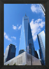 One World Trade Center Framed Wall Art Poster Canvas Print Picture