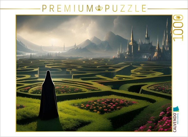 Calvendo Puzzle The Labyrinth | 1000 Pieces, Finished Size 25.2 × 18.9 In (64 ×-image