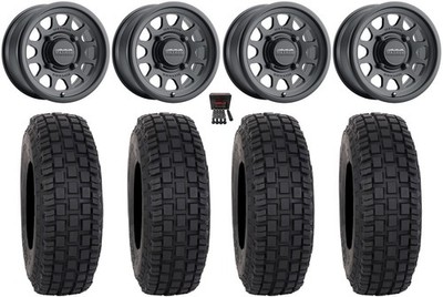 Method 414 15'' Wheels Black +38mm 35'' RX600 Tires Textron Wildcat XX