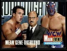 Mean Gene Okerlund: 1995 Cardz WCW Main Event 1st WCW Card #45
